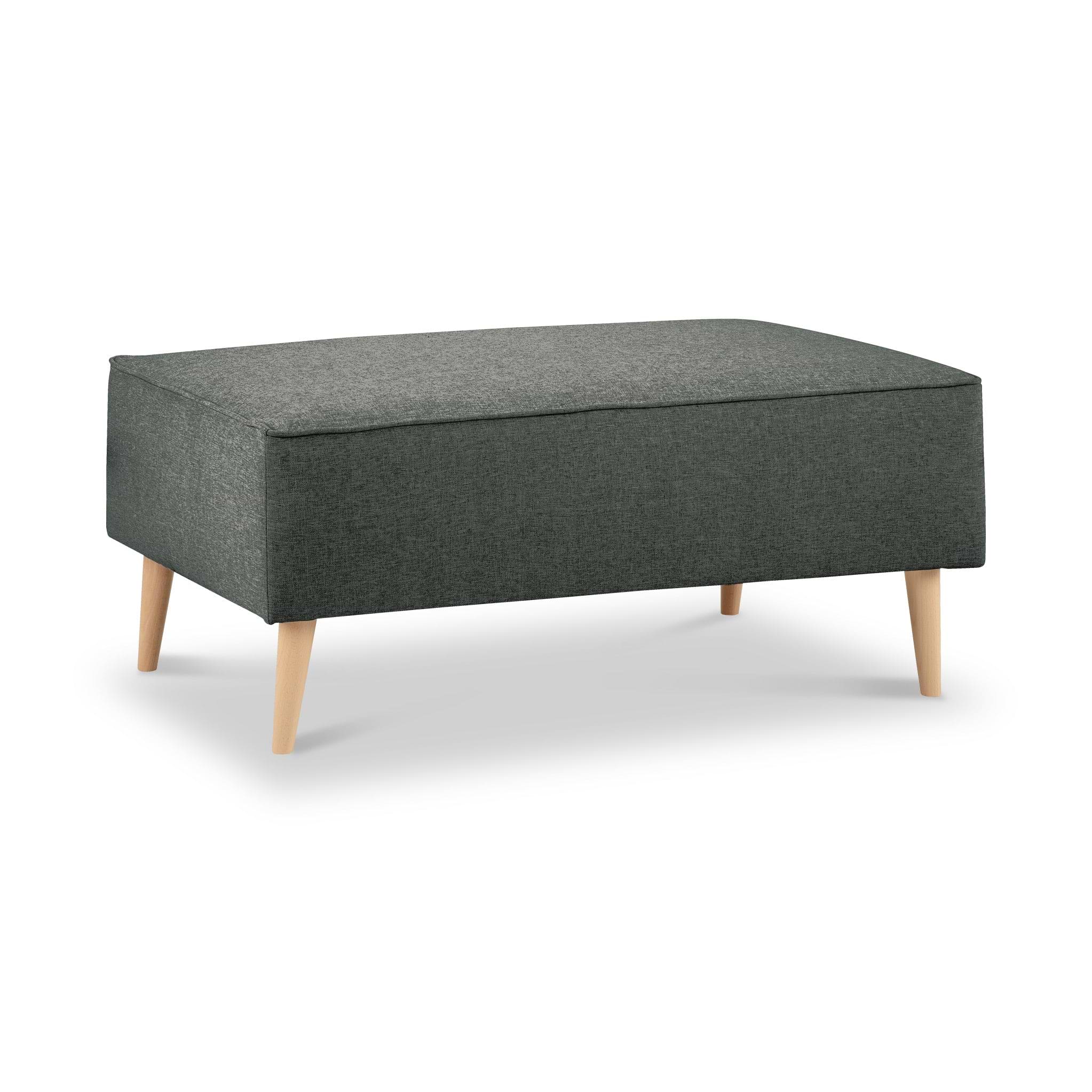 Elmbury Footstool Slate from Roseland Furniture