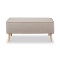 Elmbury Footstool Beige from Roseland Furniture