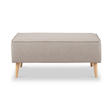 Elmbury Footstool Beige from Roseland Furniture