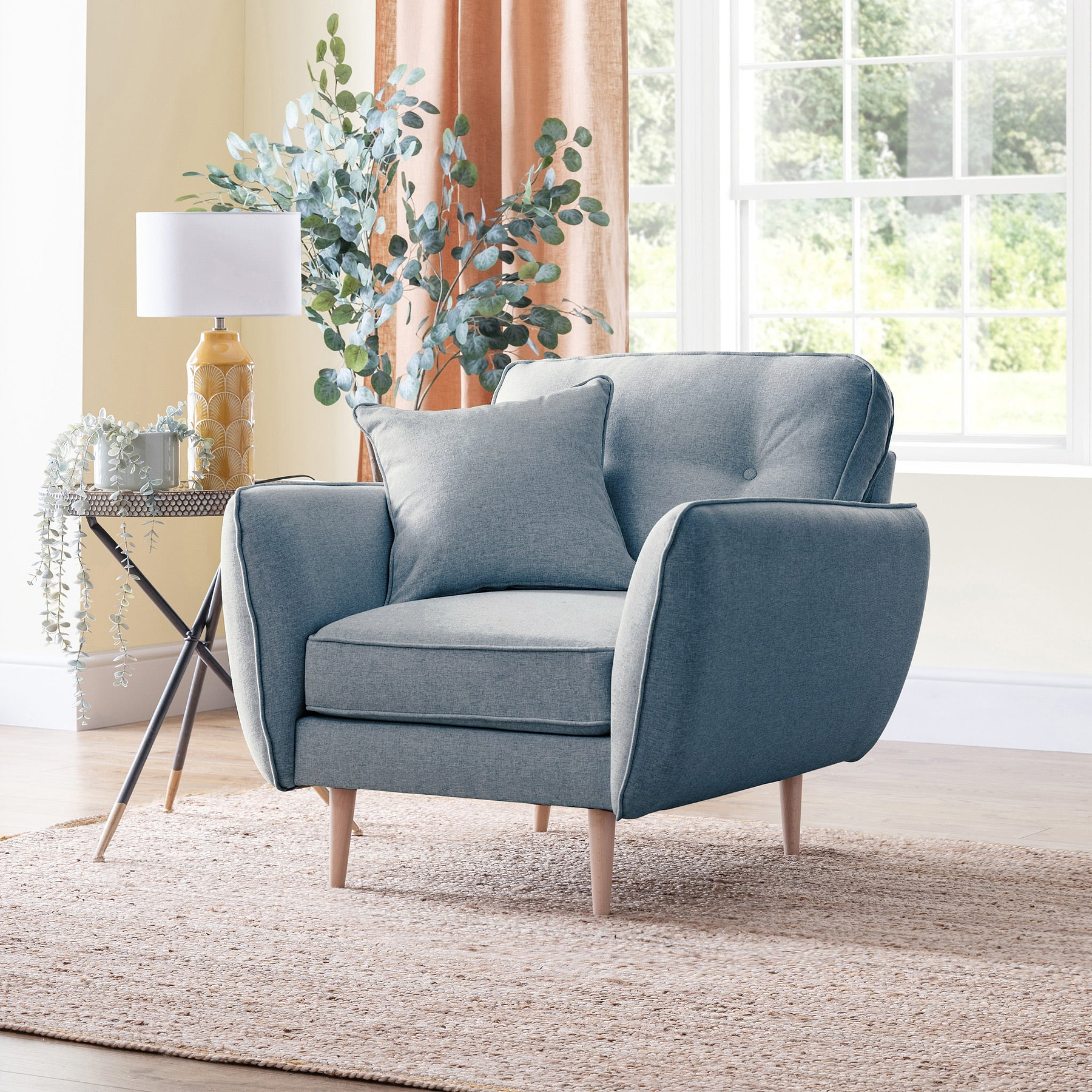 Elmbury Armchair Denim from Roseland Furniture