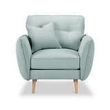 Elmbury Armchair Aqua from Roseland Furniture
