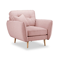 Elmbury Armchair Pink from Roseland Furniture