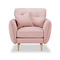 Elmbury Armchair Pink from Roseland Furniture