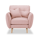Elmbury Armchair Pink from Roseland Furniture