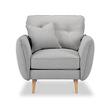 Elmbury Armchair Ashen from Roseland Furniture