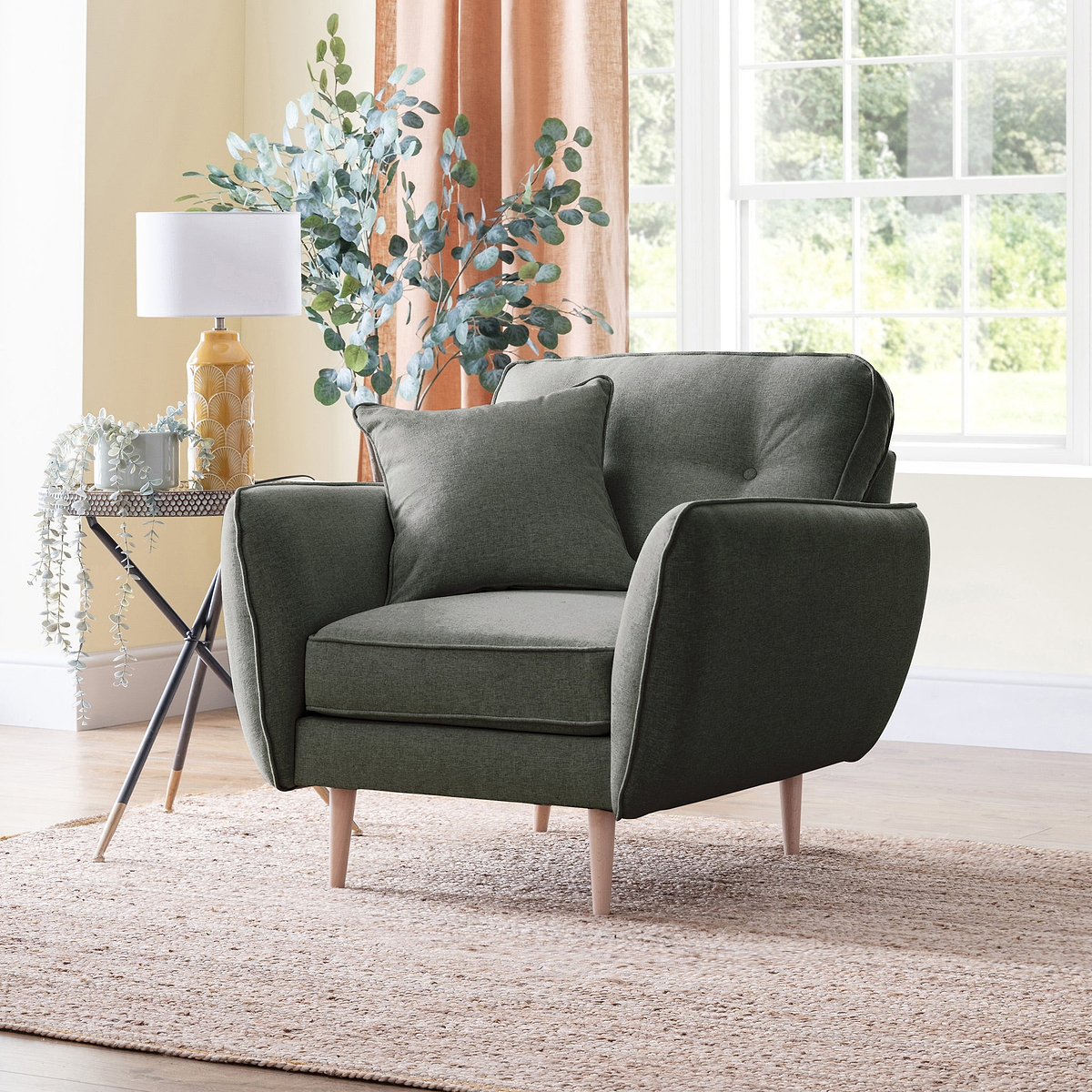 Elmbury Armchair Slate from Roseland Furniture