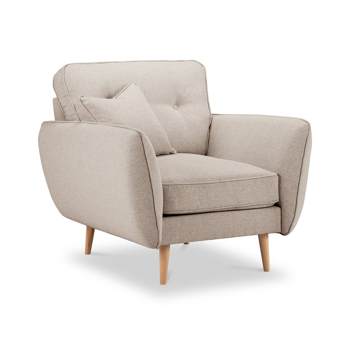 Elmbury Armchair Beige from Roseland Furniture