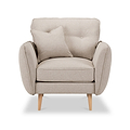 Elmbury Armchair Beige from Roseland Furniture