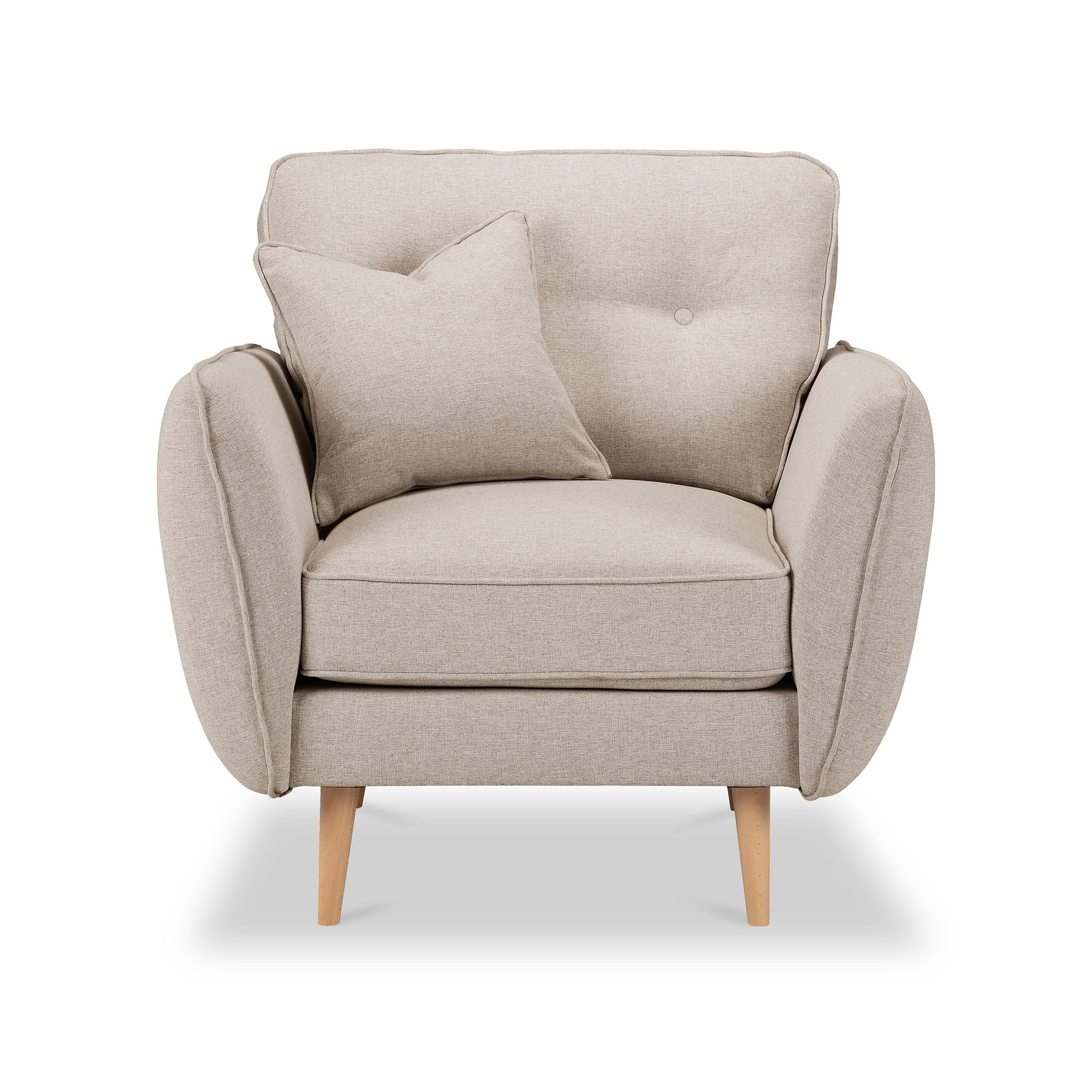 Elmbury Armchair Beige from Roseland Furniture