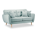 Elmbury 2 Seater Sofa Aqua from Roseland Furniture