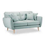 Elmbury 2 Seater Sofa Aqua from Roseland Furniture