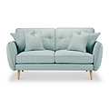 Elmbury 2 Seater Sofa Aqua from Roseland Furniture
