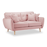 Elmbury 2 Seater Sofa Pink from Roseland Furniture