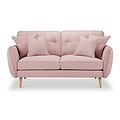 Elmbury 2 Seater Sofa Pink from Roseland Furniture