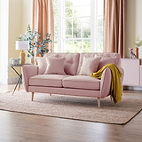 Elmbury 2 Seater Sofa Pink from Roseland Furniture