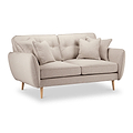 Elmbury 2 Seater Sofa Beige from Roseland Furniture