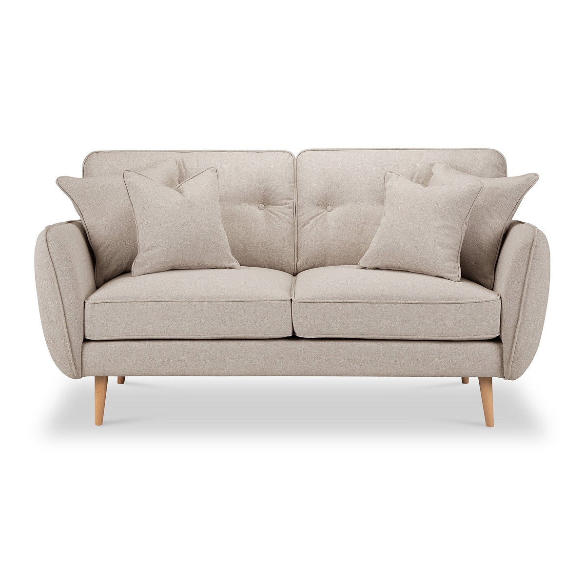Elmbury 2 Seater Sofa Beige from Roseland Furniture