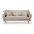 Elmbury 3 Seater Sofa Beige from Roseland Furniture