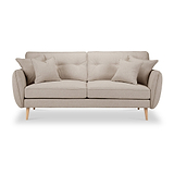 Elmbury 3 Seater Sofa Beige from Roseland Furniture