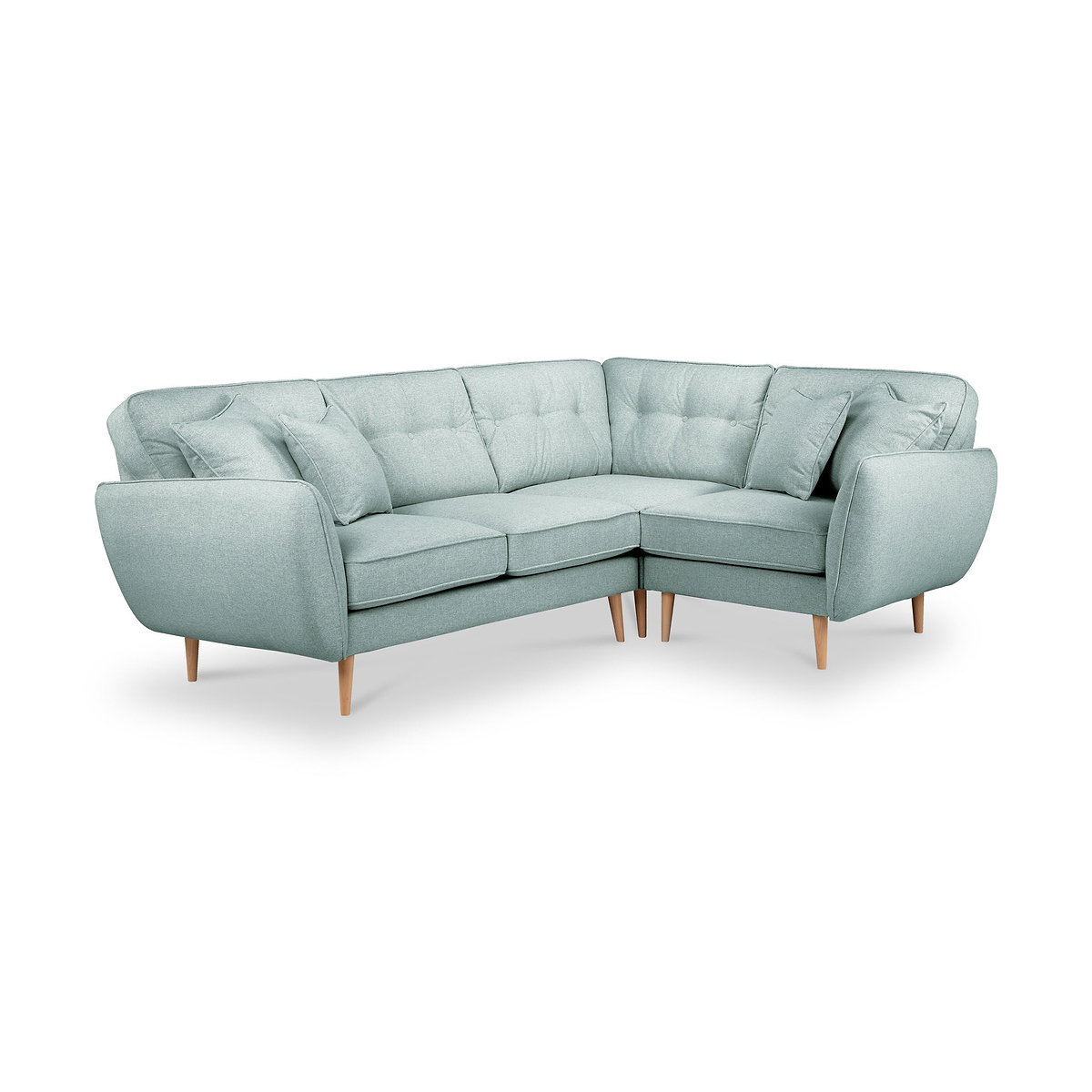 Elmbury Right Hand Corner Sofa Aqua from Roseland Furniture