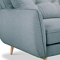Elmbury Left Hand Corner Sofa Denim from Roseland Furniture