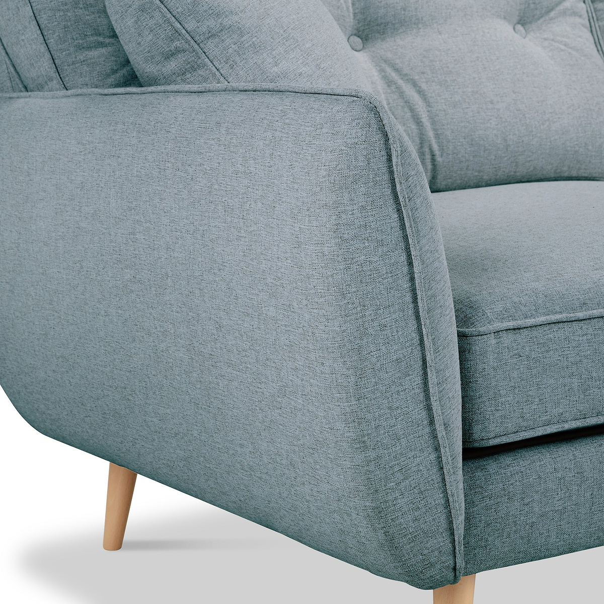 Elmbury Left Hand Corner Sofa Denim from Roseland Furniture