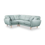 Elmbury Left Hand Corner Sofa Aqua from Roseland Furniture