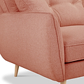 Elmbury Left Hand Corner Sofa Coral from Roseland Furniture
