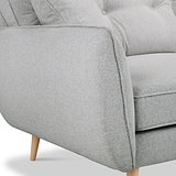 Elmbury Left Hand Corner Sofa Ashen from Roseland Furniture
