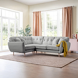 Elmbury Left Hand Corner Sofa Ashen from Roseland Furniture