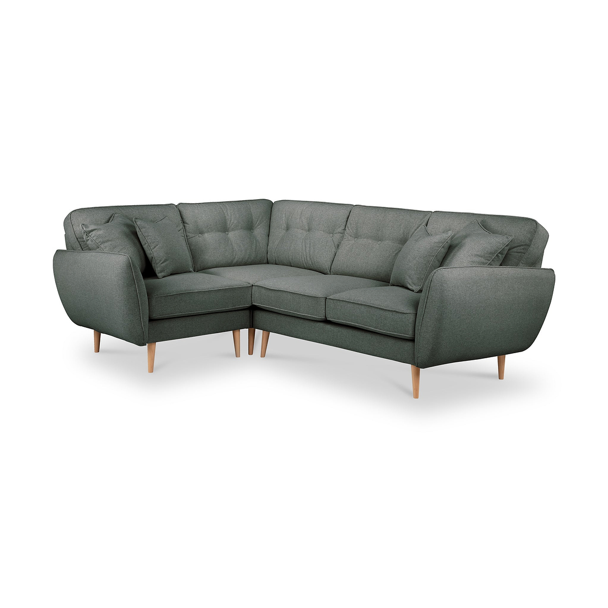 Elmbury Left Hand Corner Sofa Slate from Roseland Furniture
