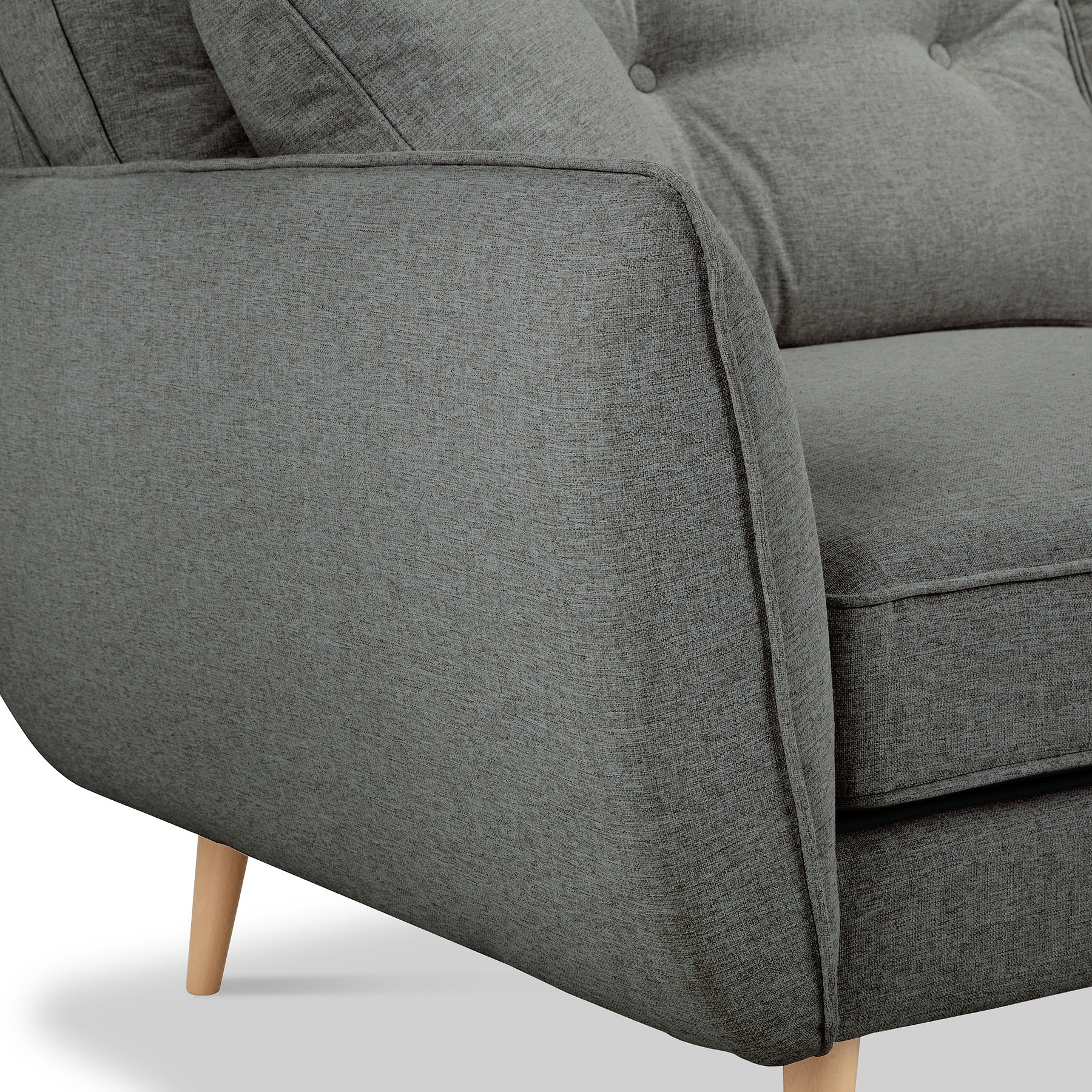 Elmbury Left Hand Corner Sofa Slate from Roseland Furniture