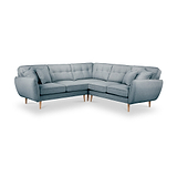Elmbury Large Corner Sofa Denim from Roseland Furniture