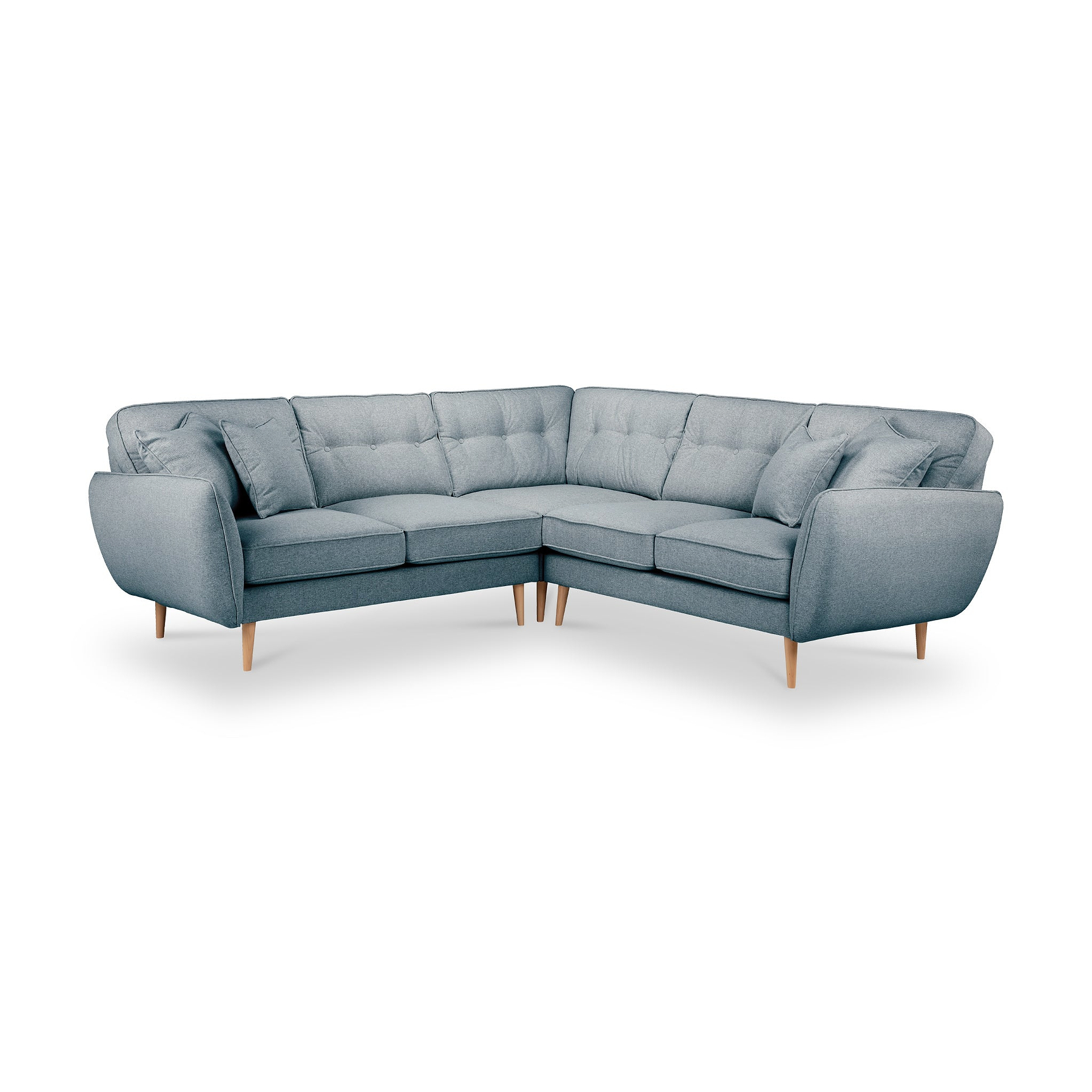 Elmbury Large Corner Sofa Denim from Roseland Furniture