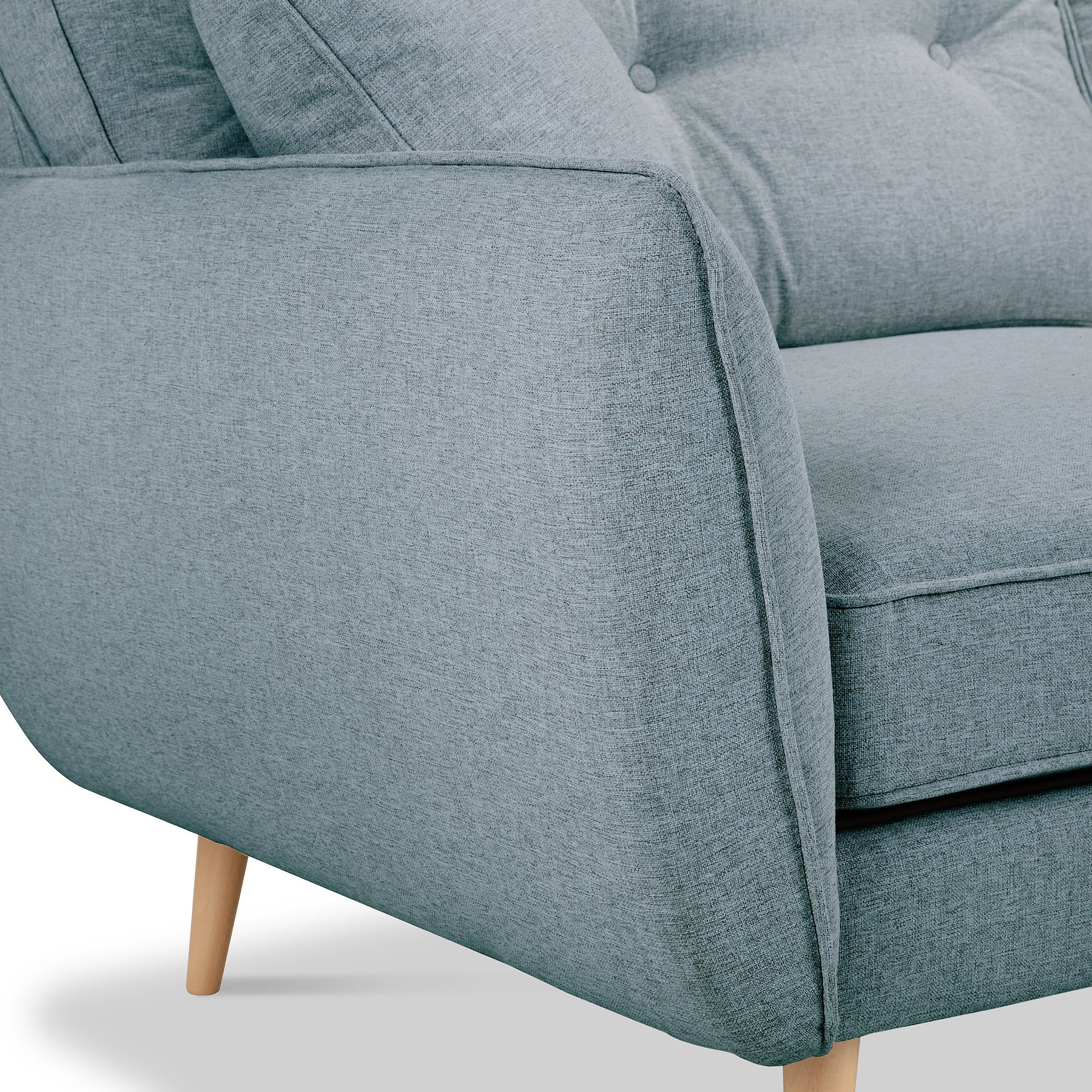 Elmbury Large Corner Sofa Denim from Roseland Furniture