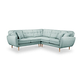 Elmbury Large Corner Sofa Aqua from Roseland Furniture