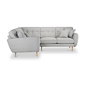 Elmbury Large Corner Sofa Ashen from Roseland Furniture