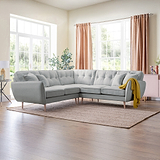 Elmbury Large Corner Sofa Ashen from Roseland Furniture