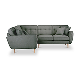 Elmbury Large Corner Sofa Slate from Roseland Furniture