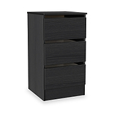 Langley 3 Piece Furniture Set Black from Roseland Furniture