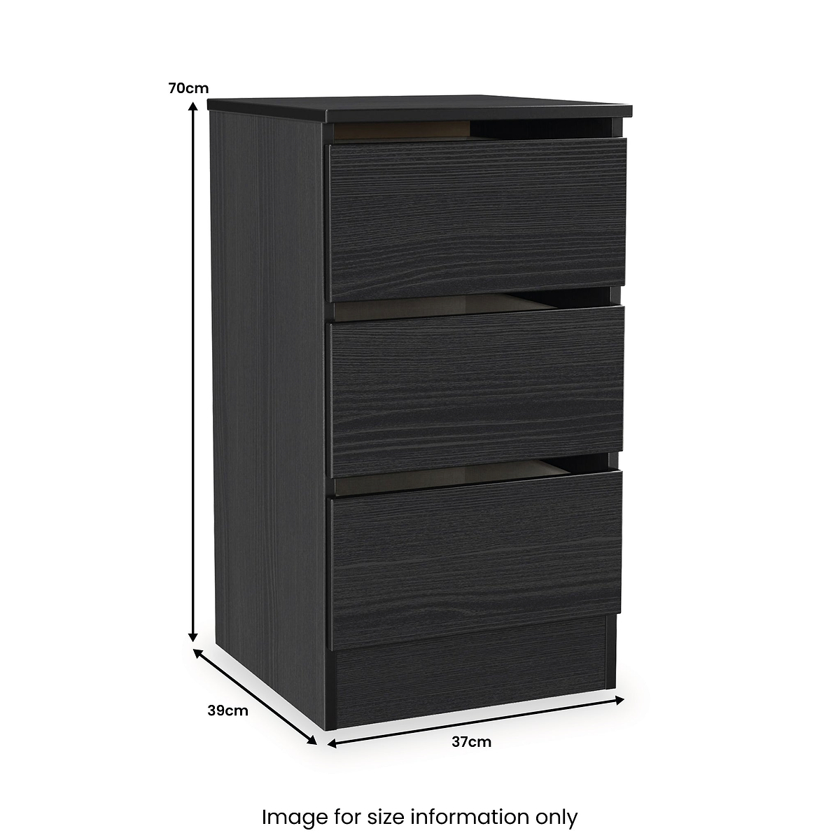 Langley 3 Piece Furniture Set Black from Roseland Furniture