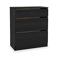 Langley 3 Piece Furniture Set Black from Roseland Furniture