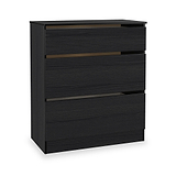 Langley 3 Piece Furniture Set Black from Roseland Furniture
