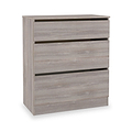 Langley 3 Piece Furniture Set Grey Oak from Roseland Furniture