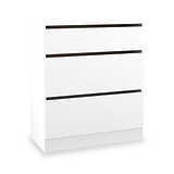Langley 3 Piece Furniture Set White from Roseland Furniture