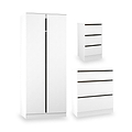 Langley 3 Piece Furniture Set White from Roseland Furniture