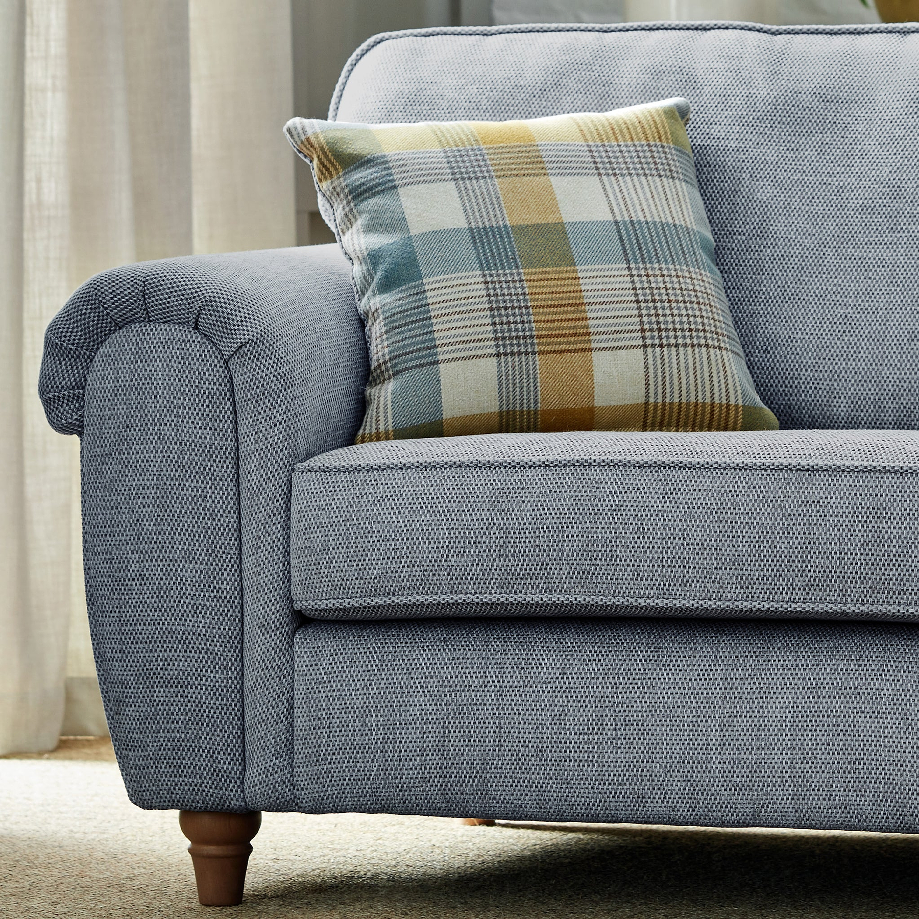 Rusford 3 Seater Sofa Ocean from Roseland Furniture