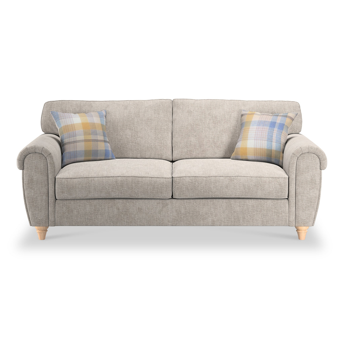 Rusford 3 Seater Sofa Sand from Roseland Furniture