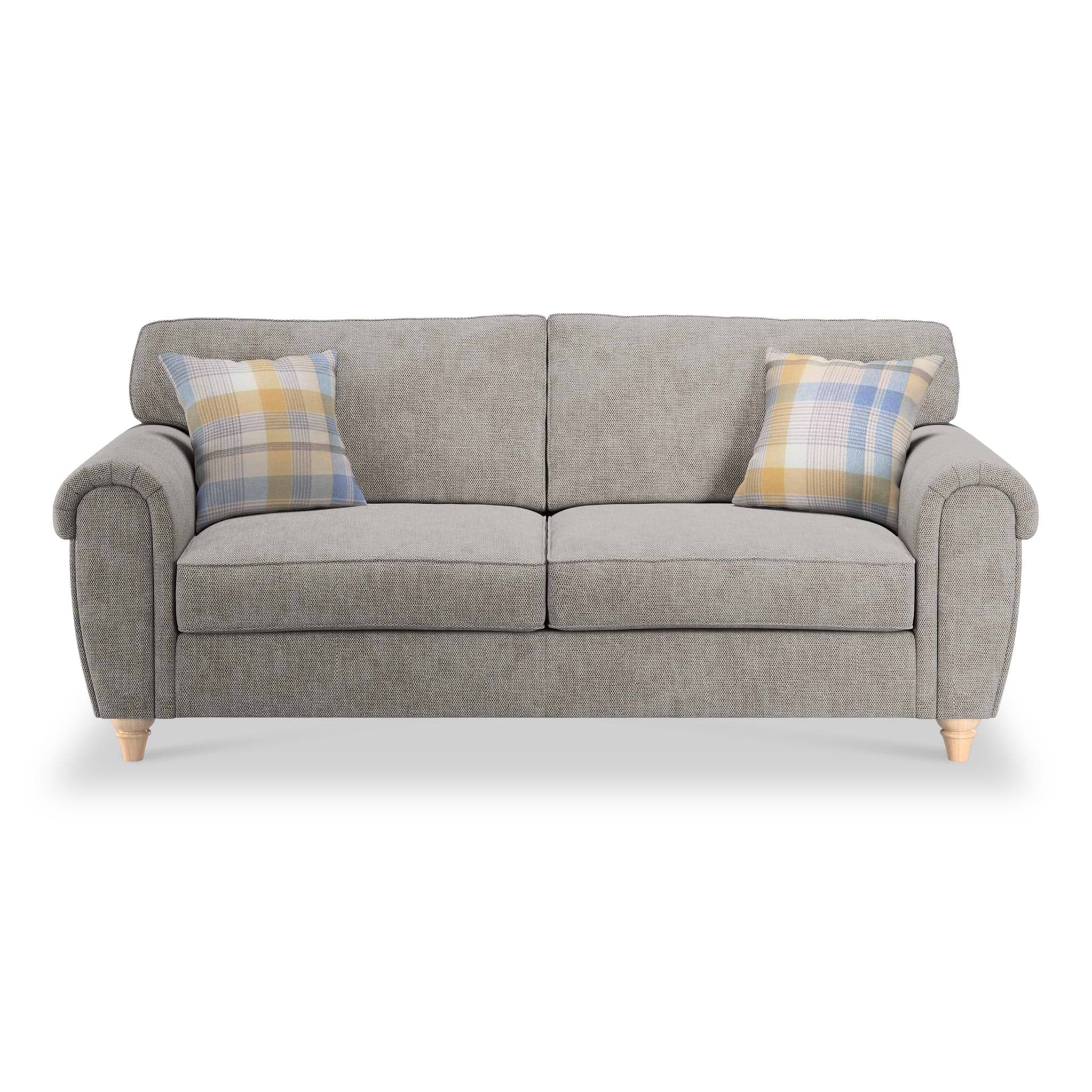 Rusford 3 Seater Sofa Grey from Roseland Furniture