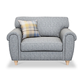 Rusford Snuggler Armchair Ocean from Roseland Furniture